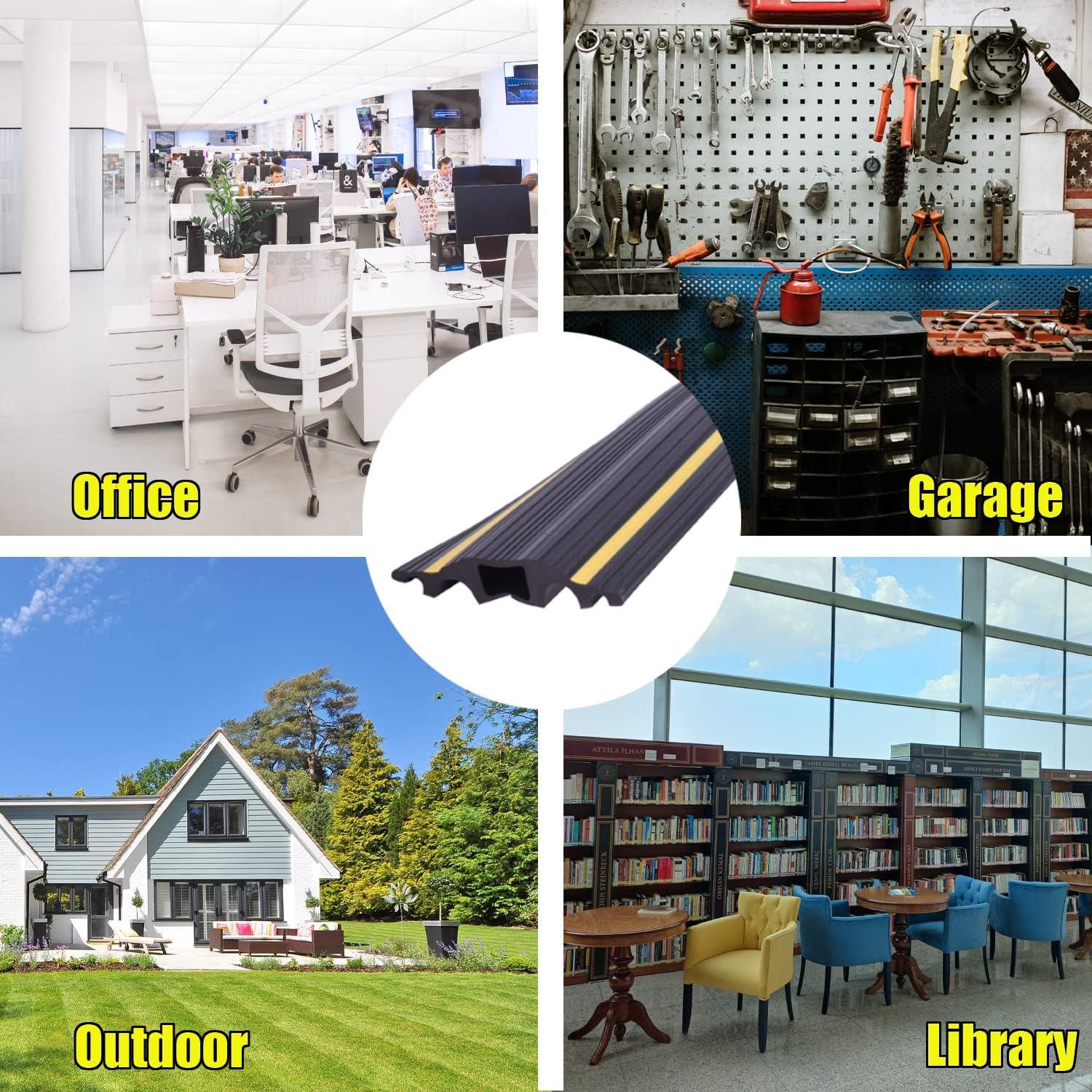 Cubierta de Cable Flexible Vilmon 5 Canales 3.05 m PVC