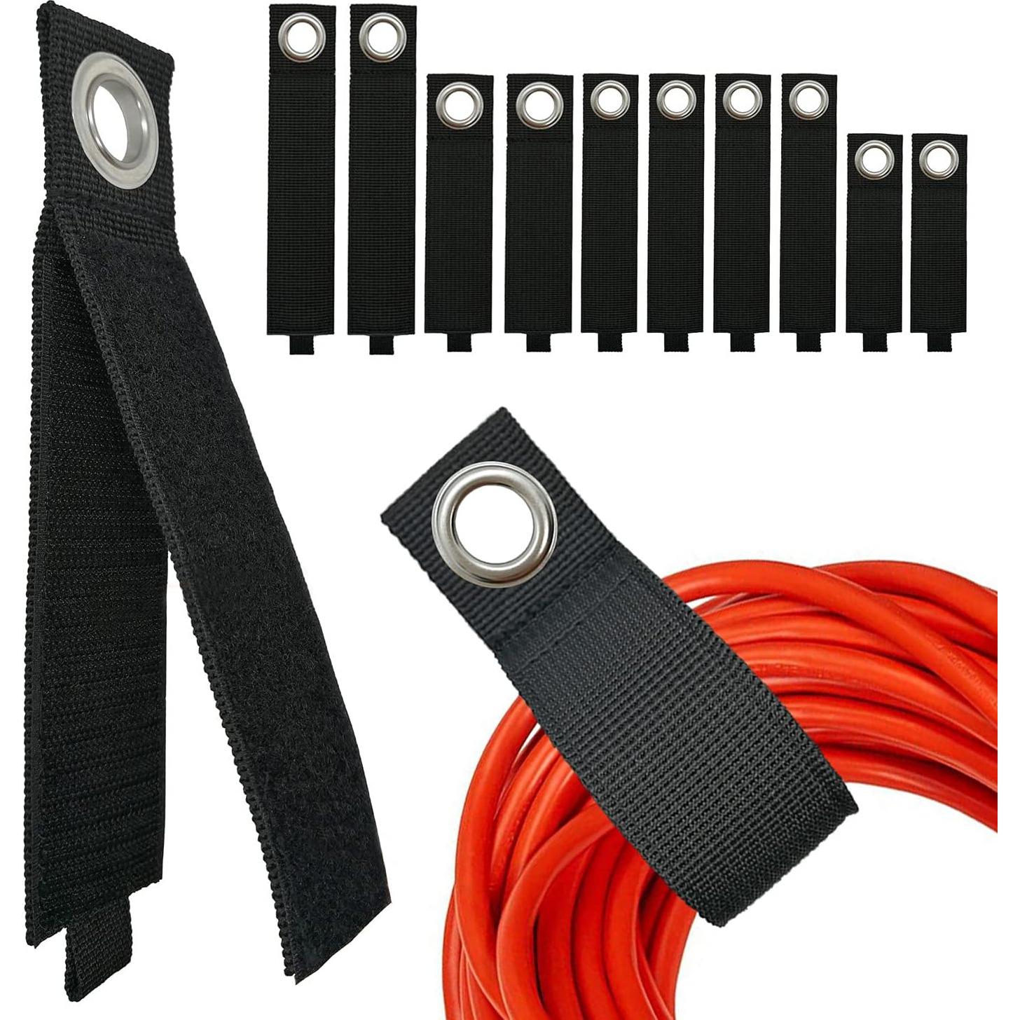 Correas de Almacenamiento Nylon ZTSXLLIM 10 Piezas 36.32 cm