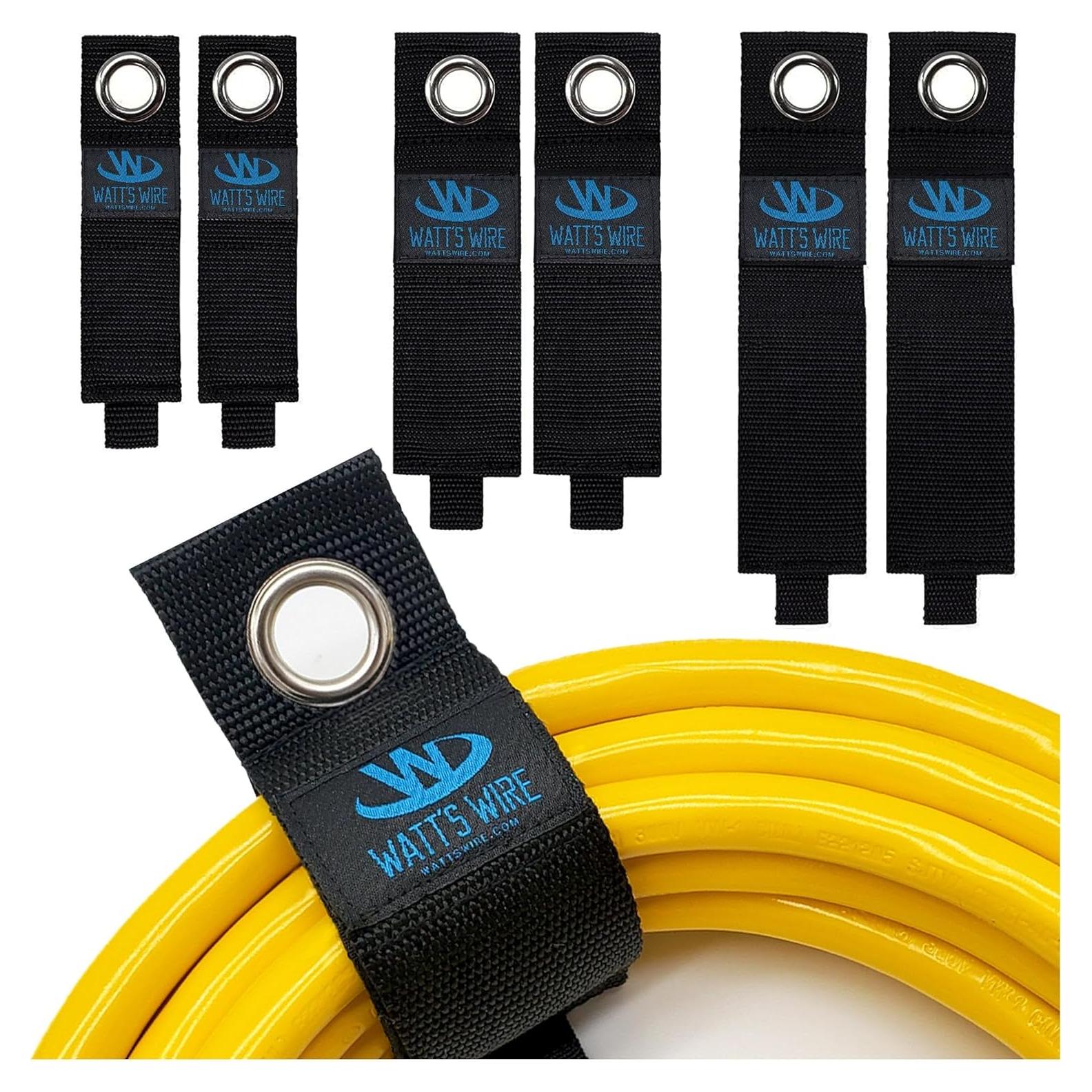 Correas de Almacenamiento de Alta Resistencia Watt's Wire - Paquete de 6