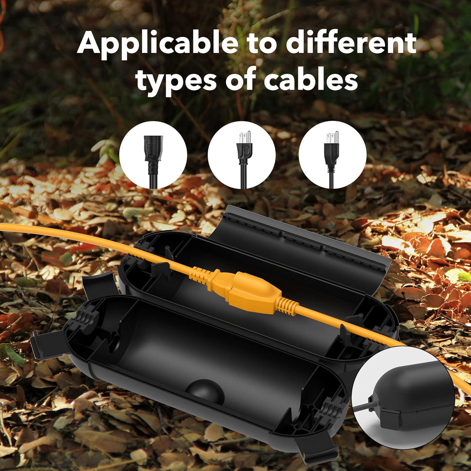 Cubierta de Seguridad para Cable de Extensión BN-LINK IP44 2 Pack