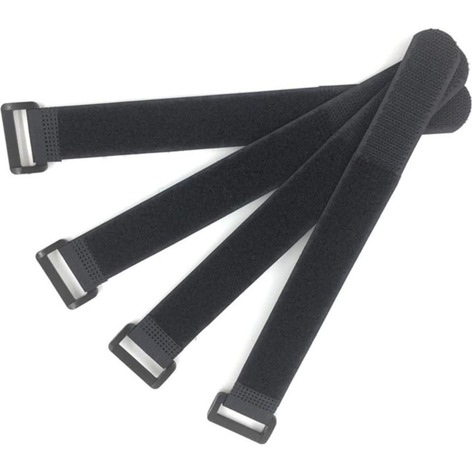 Correas de Cable Autoadhesivas HUAPX 2.5 cm x 30.5 cm - Paquete de 10