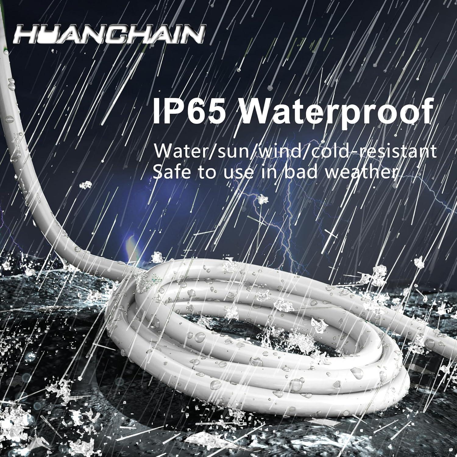 Cable de Extensión HUANCHAIN 7.62m 16AWG Impermeable 13A