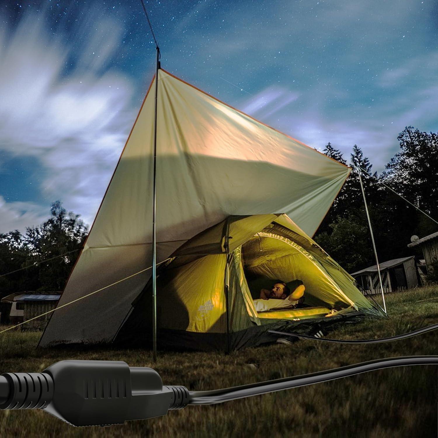 Cable de Extensión Exterior PlugSaf 15 pies 16AWG Impermeable