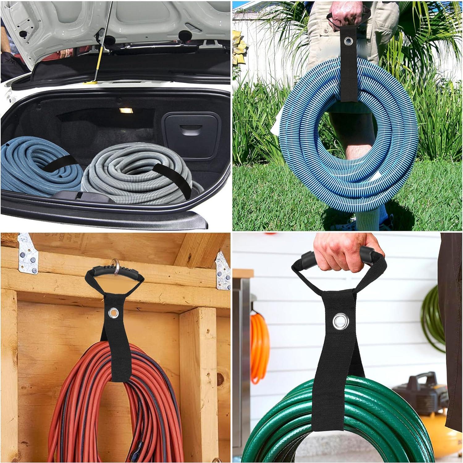 Organizador de Cables Depotner - 6 Correas de Velcro 43-71 cm