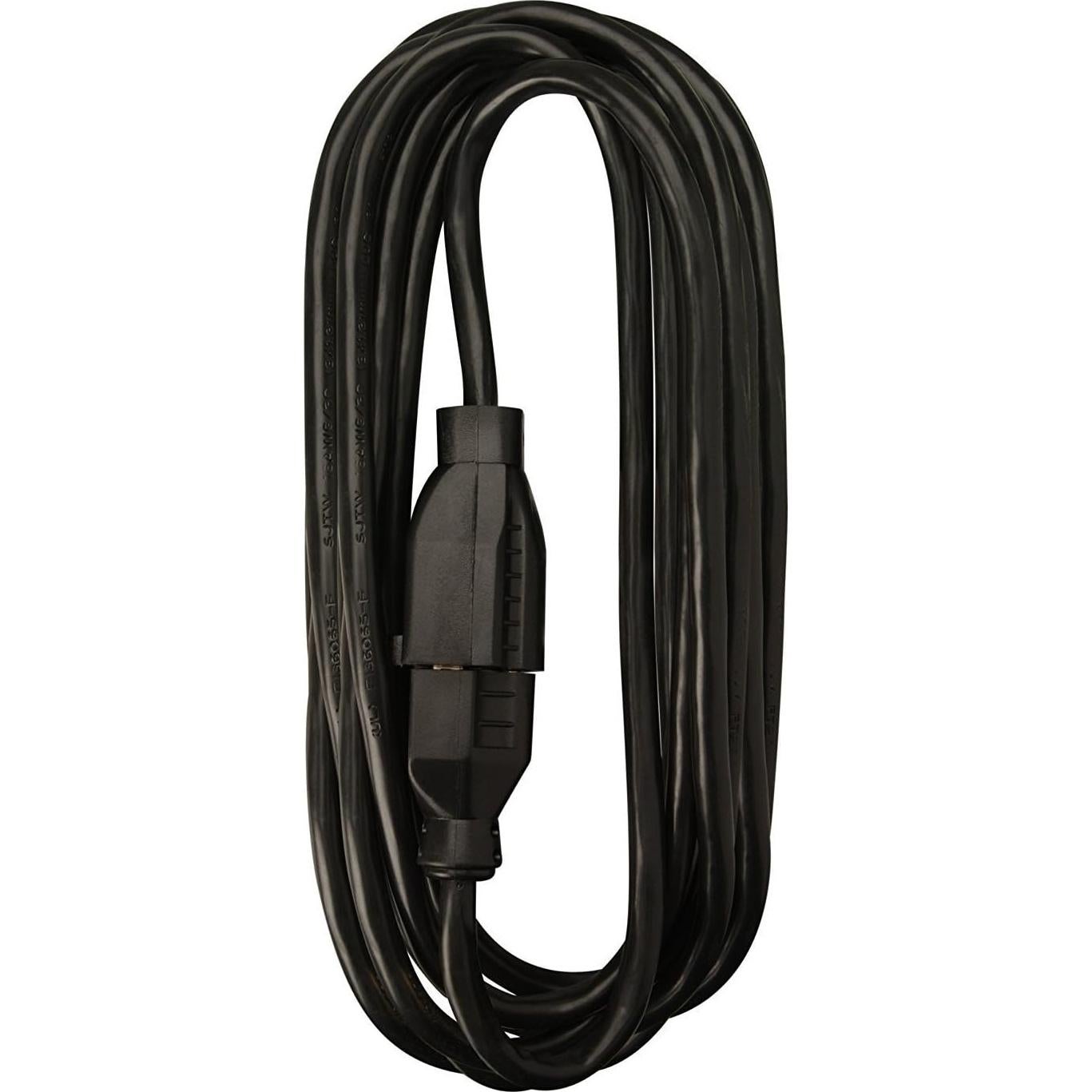 Cuerda de Extensión Woods 5601 7.62 m 16 AWG Negra