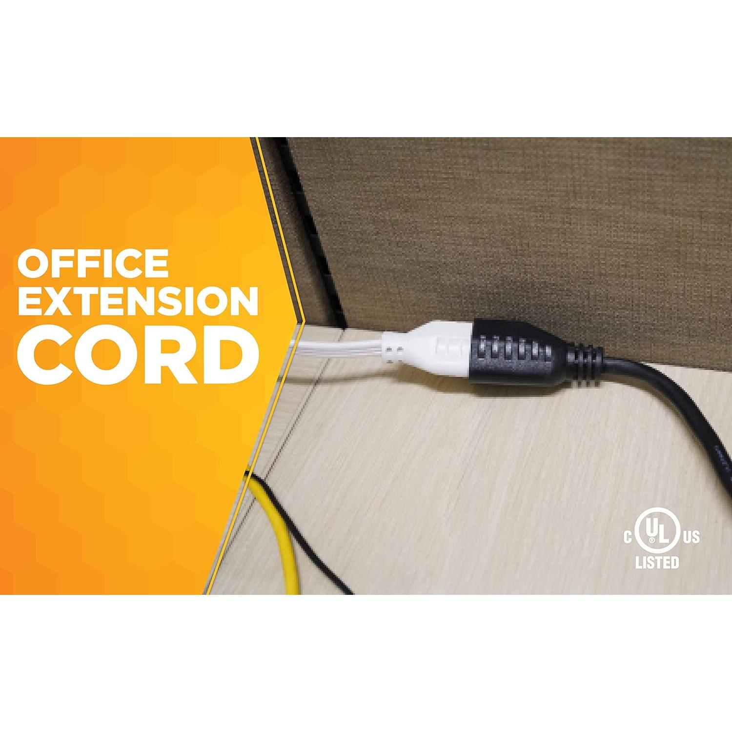 Cuerda de Extensión Woods 5601 7.62 m 16 AWG Negra