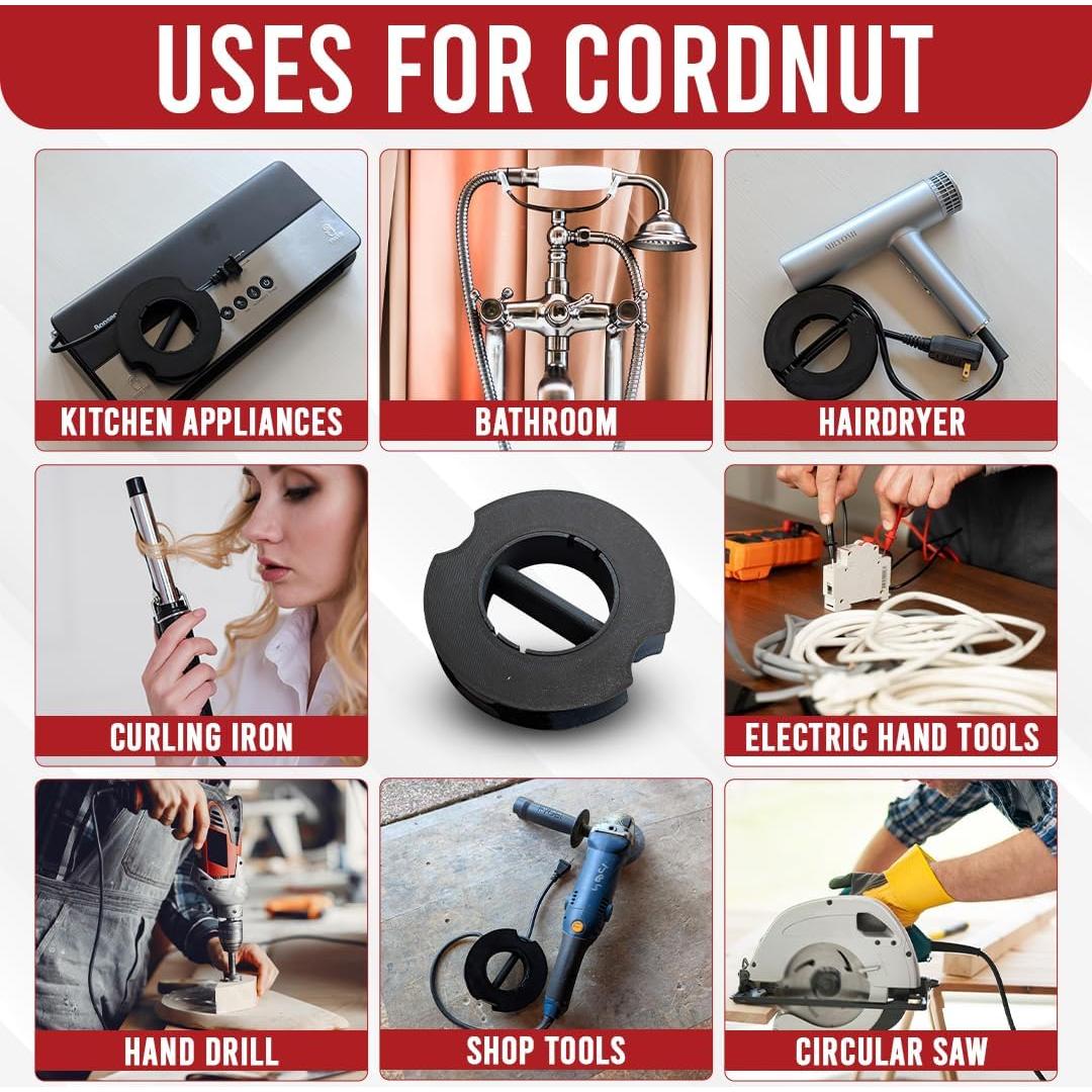 Organizador de Cables Engenuit Cord Nut - Compacto y Portátil