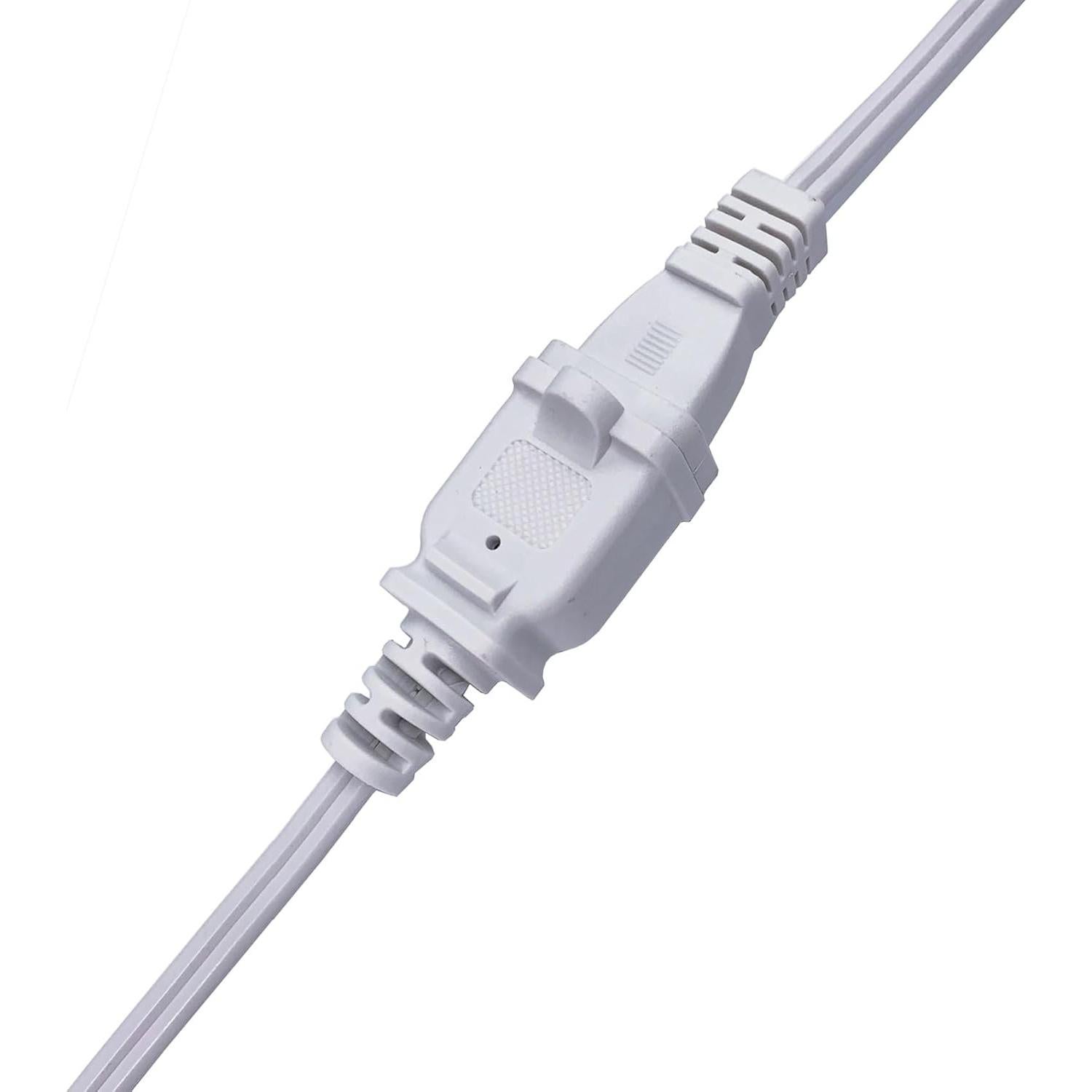 Cable de Extensión 1.52m Musunpara 2 Clavijas 10A 125V Blanco