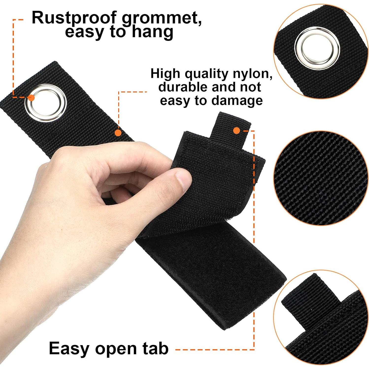 Organizadores de Soporte para Cables WILLBOND - 16 Piezas Nylon