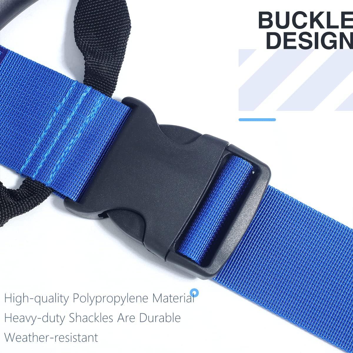 3 PCS Correa Organizador de Manguera Nylon YCXX 71.12 cm Azul