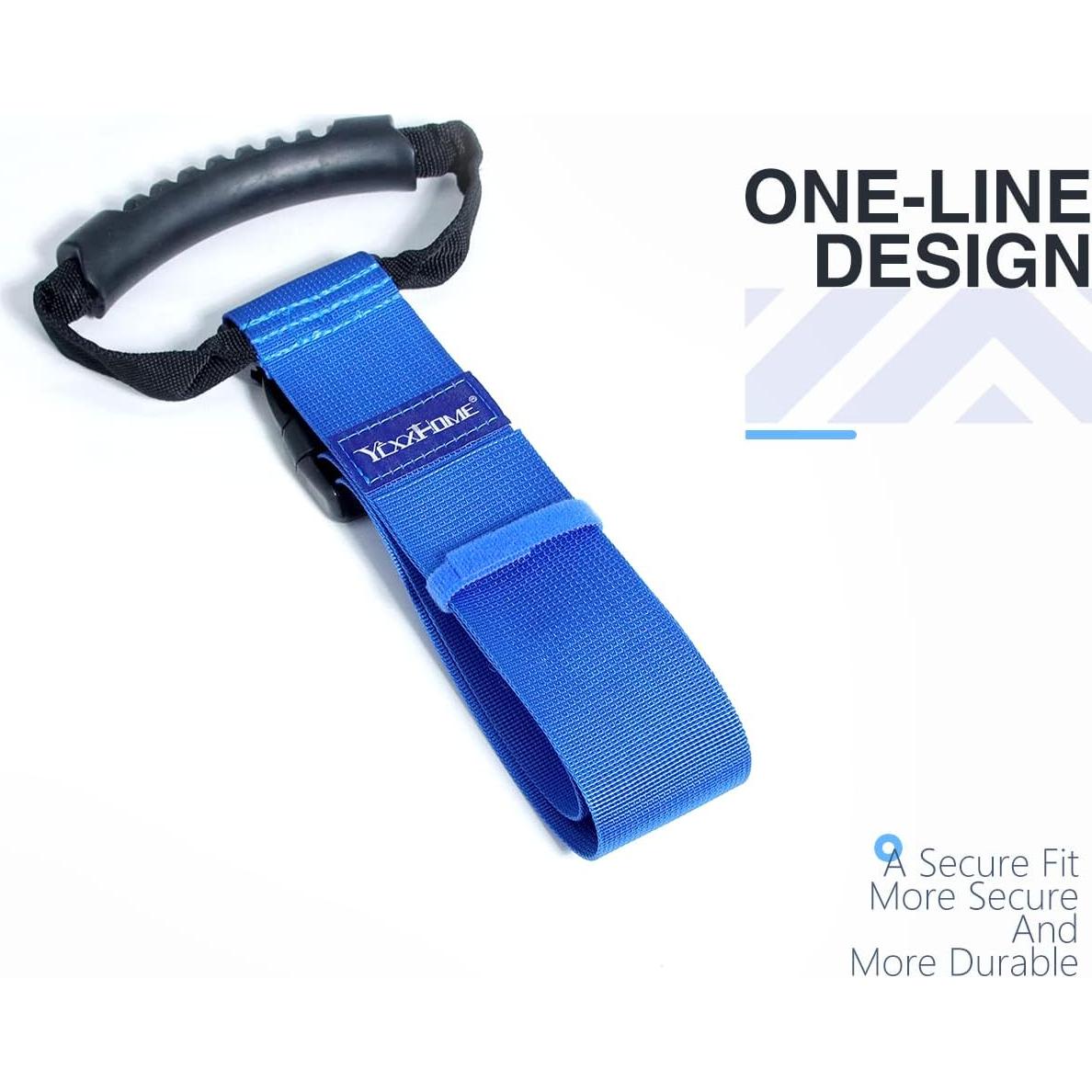 3 PCS Correa Organizador de Manguera Nylon YCXX 71.12 cm Azul