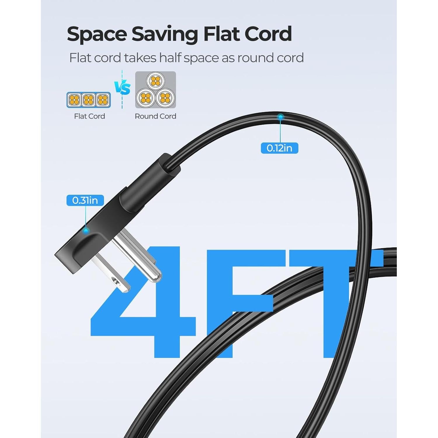 Regleta de Viaje ORICO 1.2m 6 en 1 con 3 USB Negra