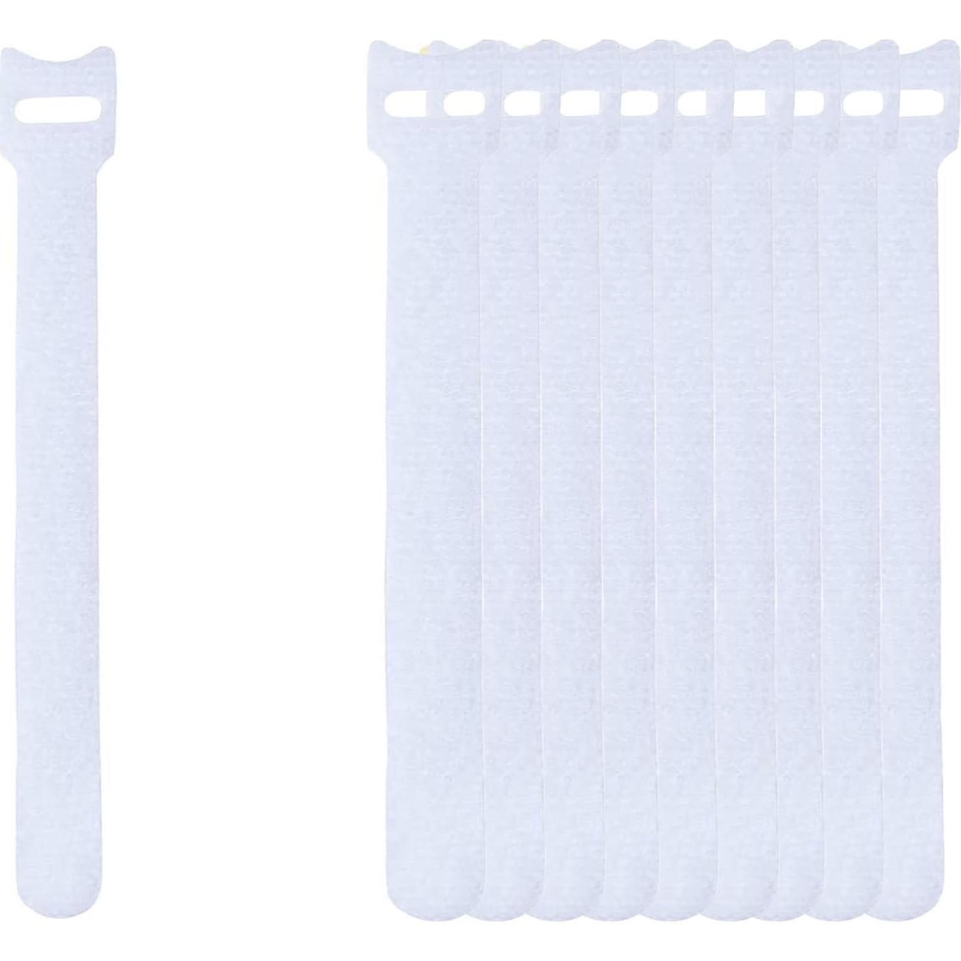 Bridas Reutilizables 60 Pcs California JOS 15.24 cm Nylon Blanco