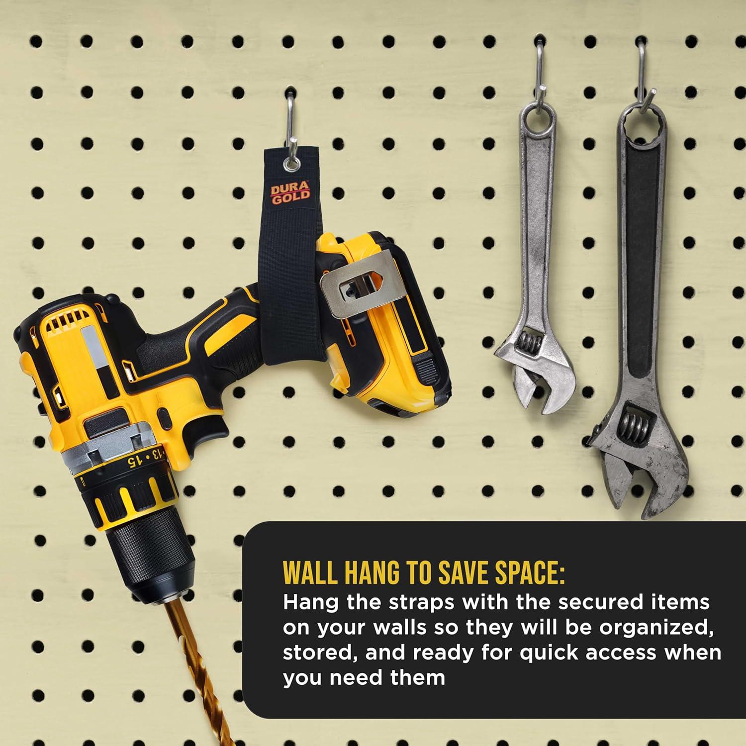 Correas Organizadoras de Cables Dura-Gold, Set de 6 Piezas