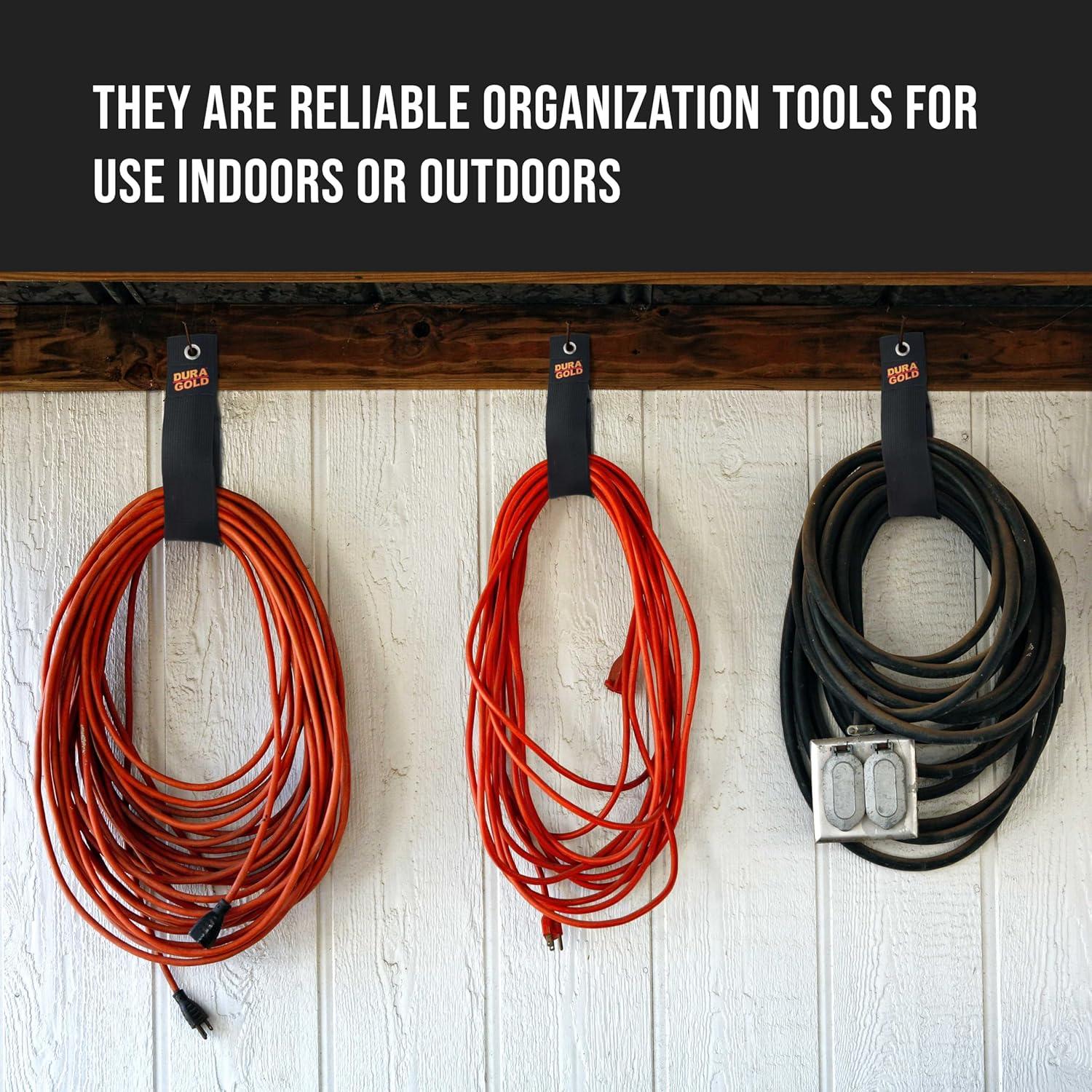 Correas Organizadoras de Cables Dura-Gold, Set de 6 Piezas