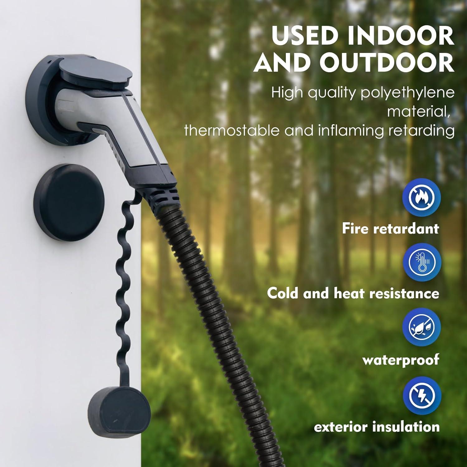 Protector de Cables para Mascotas Cacovedo 9.14m Negro 13mm