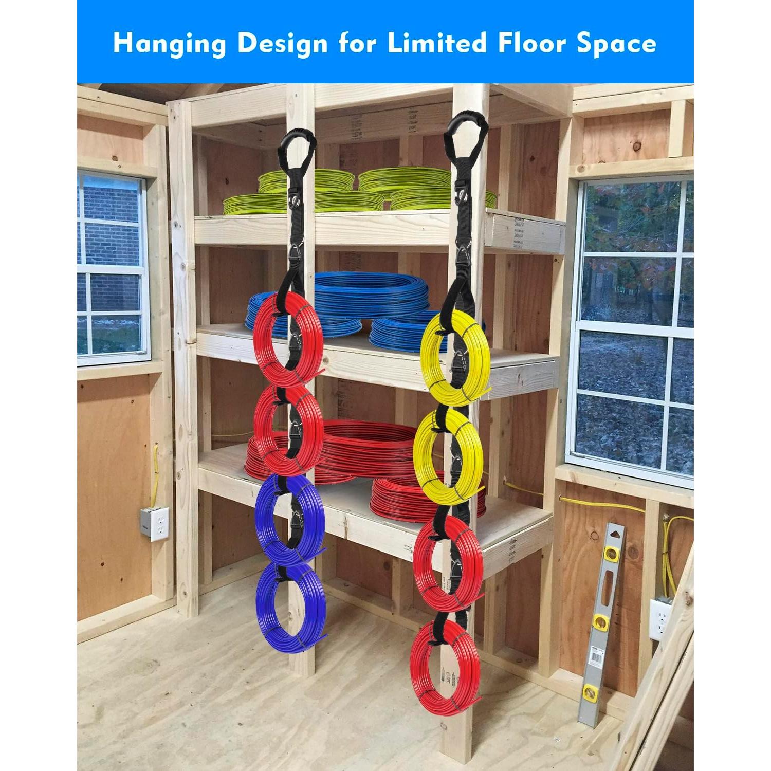 Organizador de Cables de Extensión HYLIYAKI - Paquete de 2