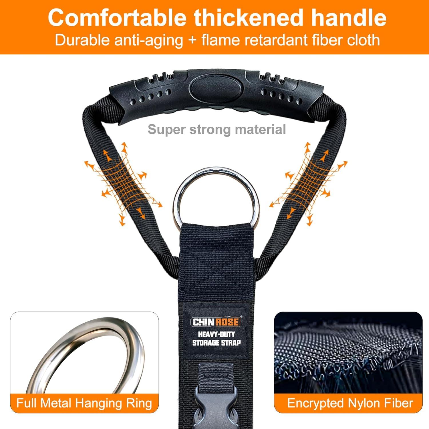 Organizador de Cables Chinrose 2 PCS Ajustable 5 Ranuras