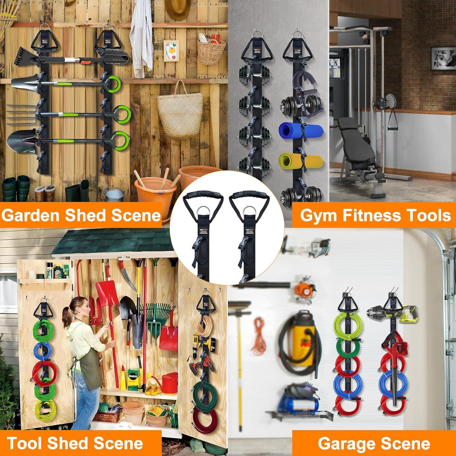 Organizador de Cables Chinrose 2 PCS Ajustable 5 Ranuras