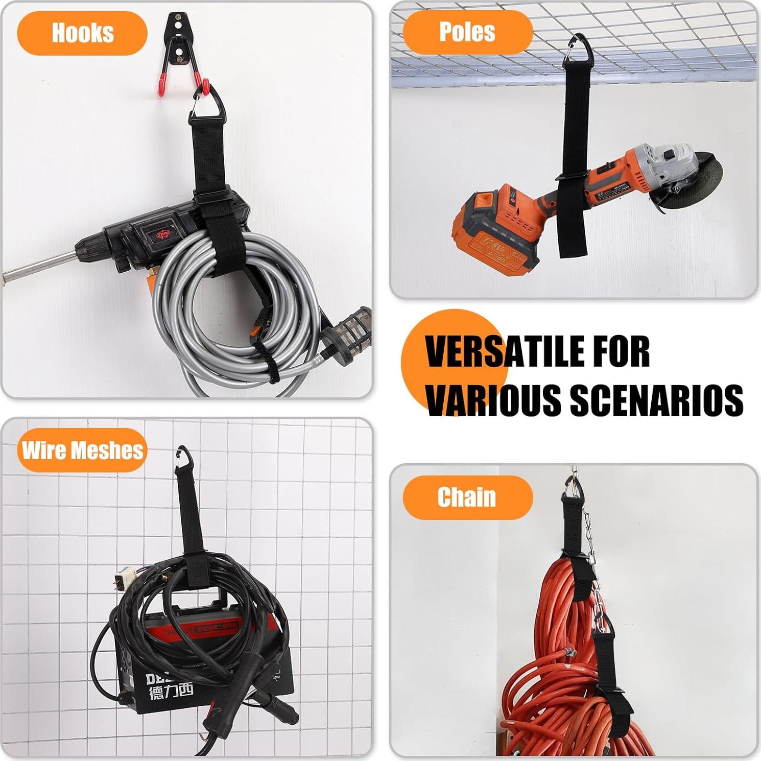 Organizador de Cables de Extensión Ozozo - 4 Paquete 50.8 cm