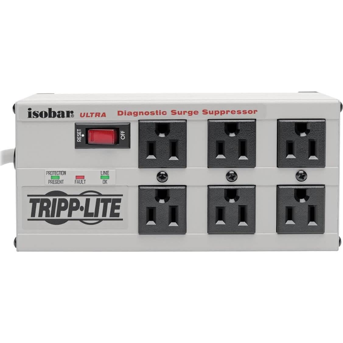 Protector de Sobretensión Tripp Lite ISOBAR6Ultra 6 Salidas 3330J