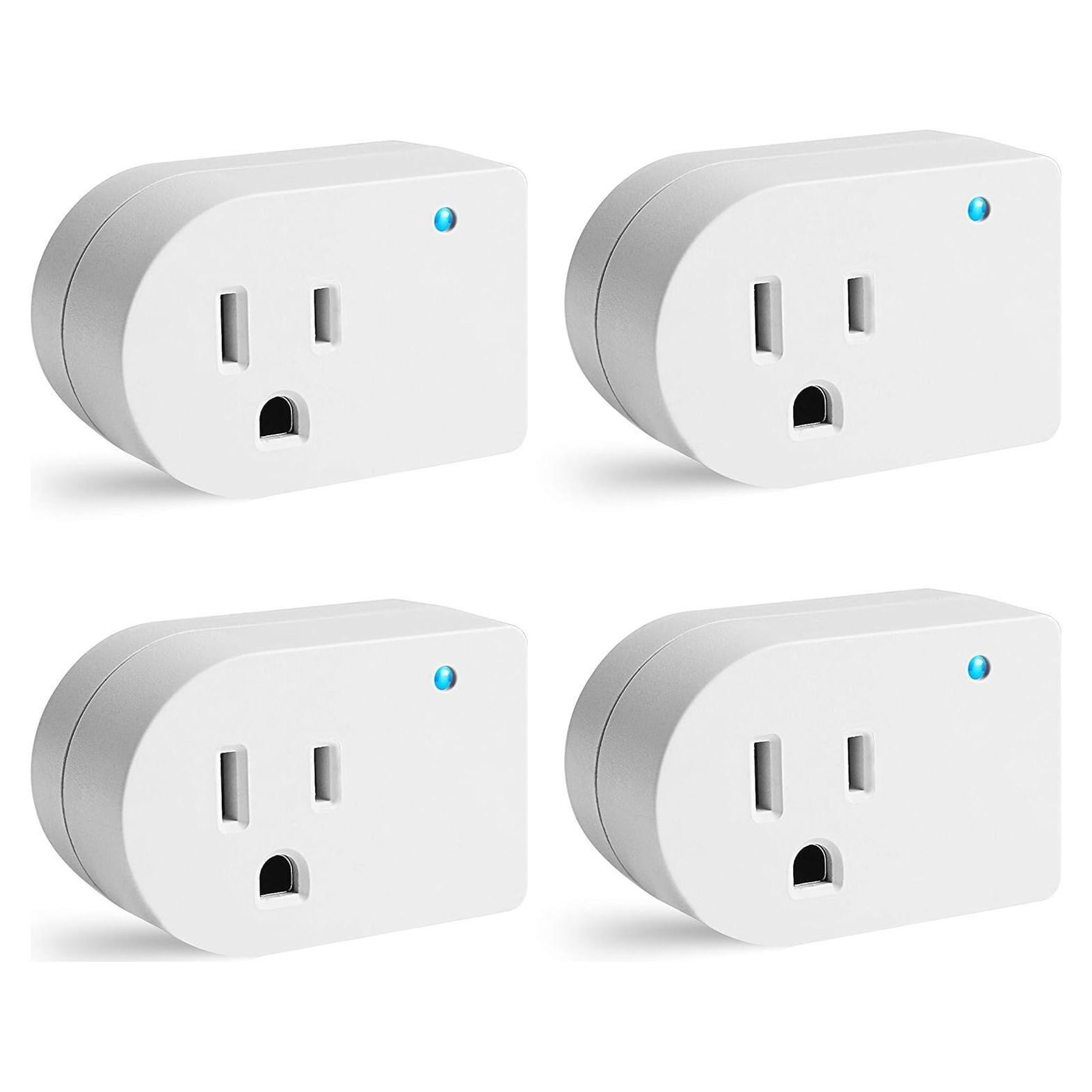 Adaptador de Enchufe Oviitech 4Pack con Protección Sobretensiones 245J