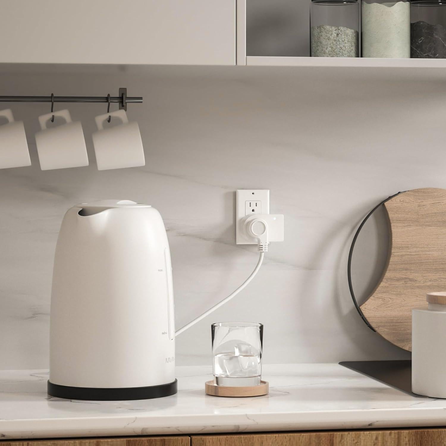 Adaptador de Enchufe Oviitech 4Pack con Protección Sobretensiones 245J