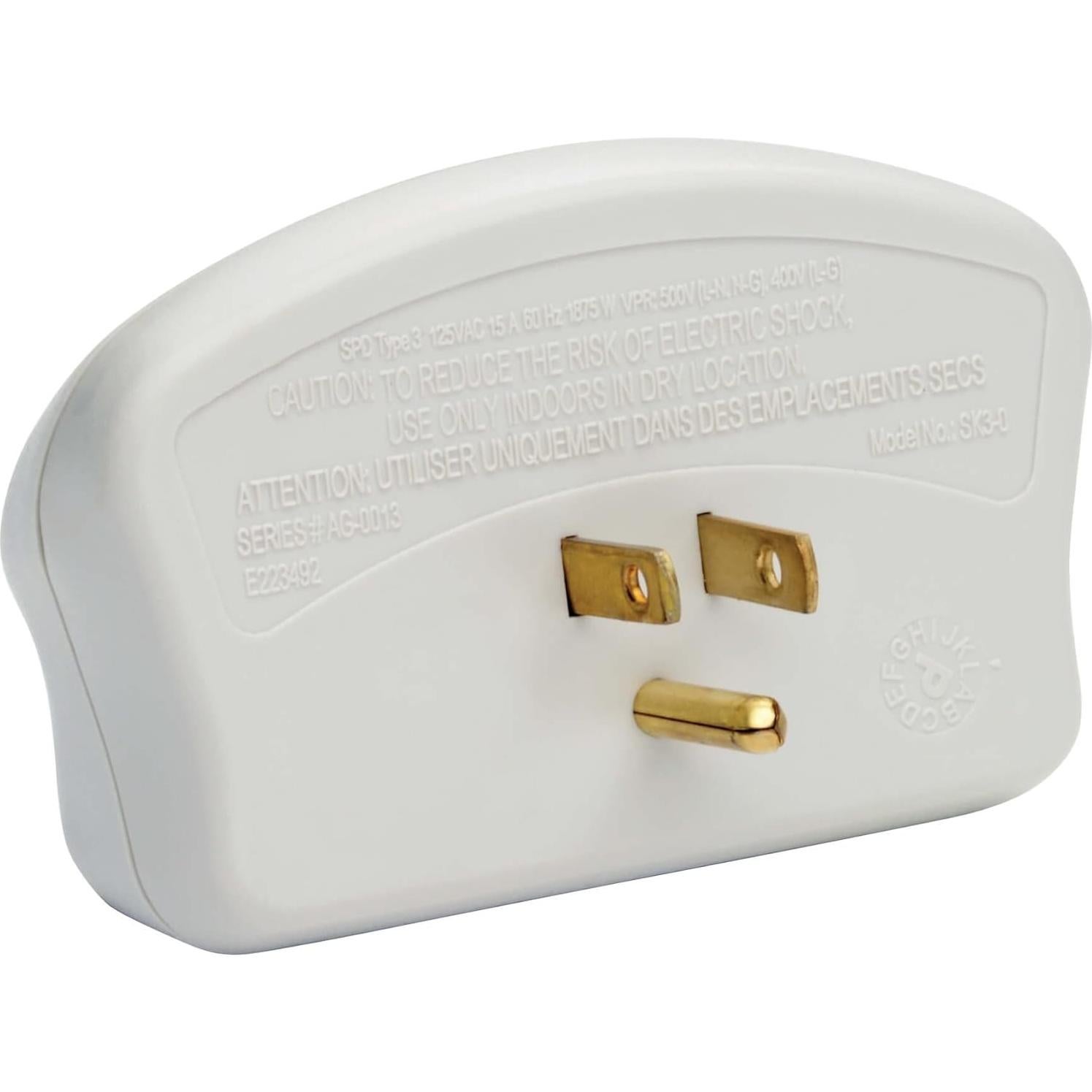 Protector de Sobretensión Tripp Lite SK3-0, 3 Salidas, 660 Julios