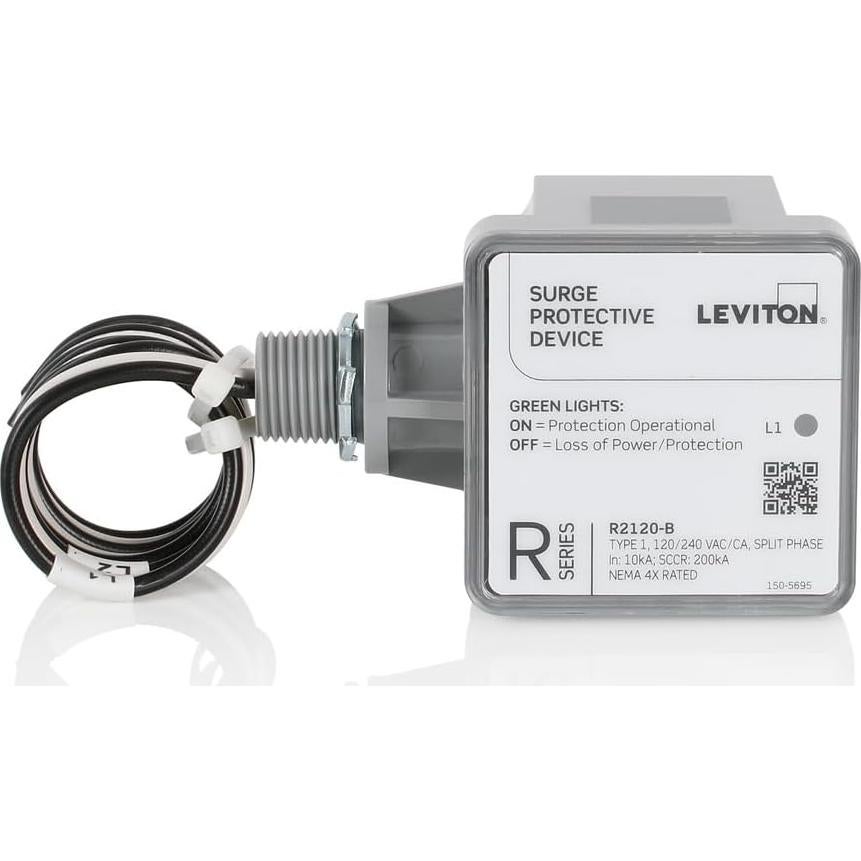 Panel de Protección contra Sobretensiones Leviton R2120-B 36kA