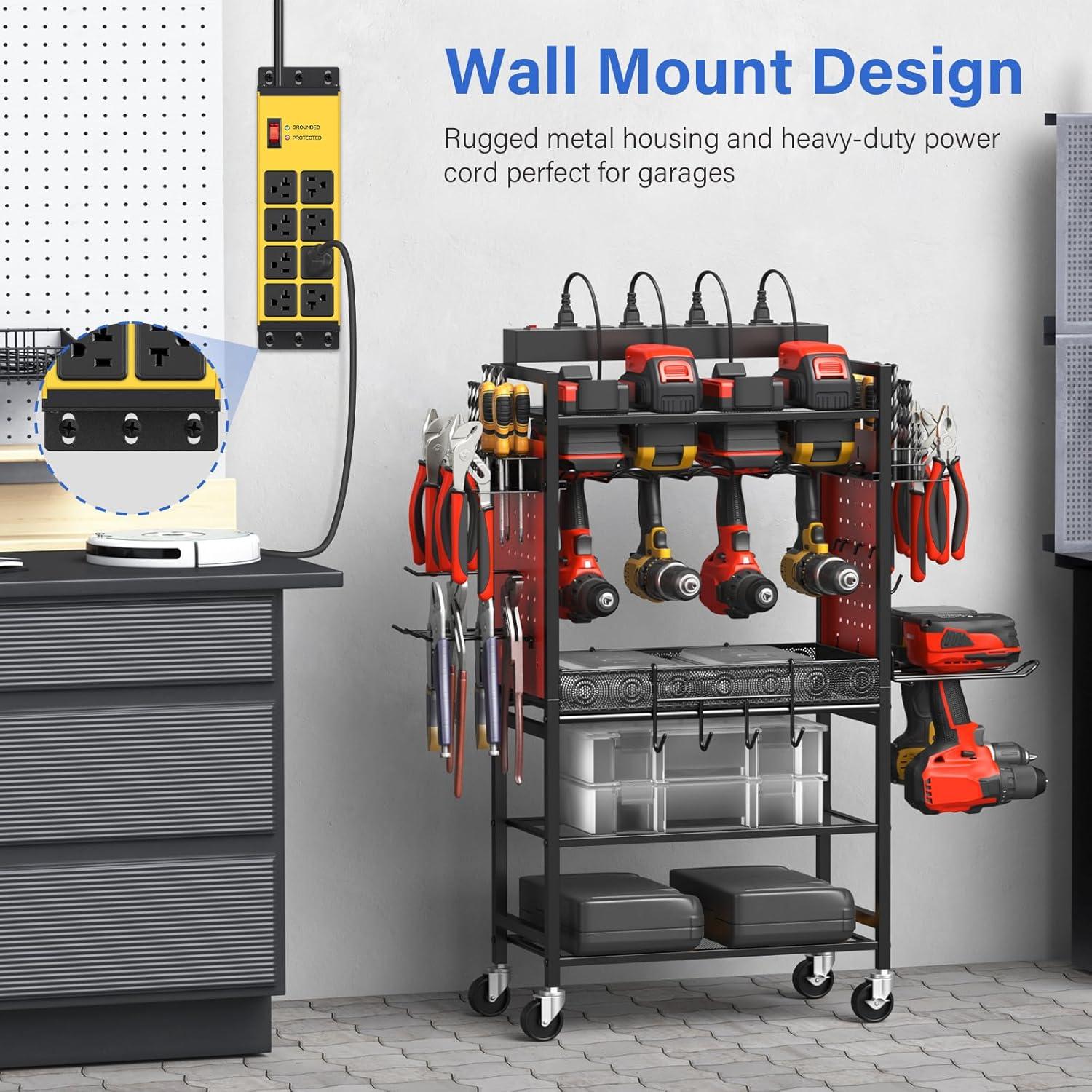 Tira de Poder Magnética CCCEI 8 Enchufes 20A 1.83m Amarillo