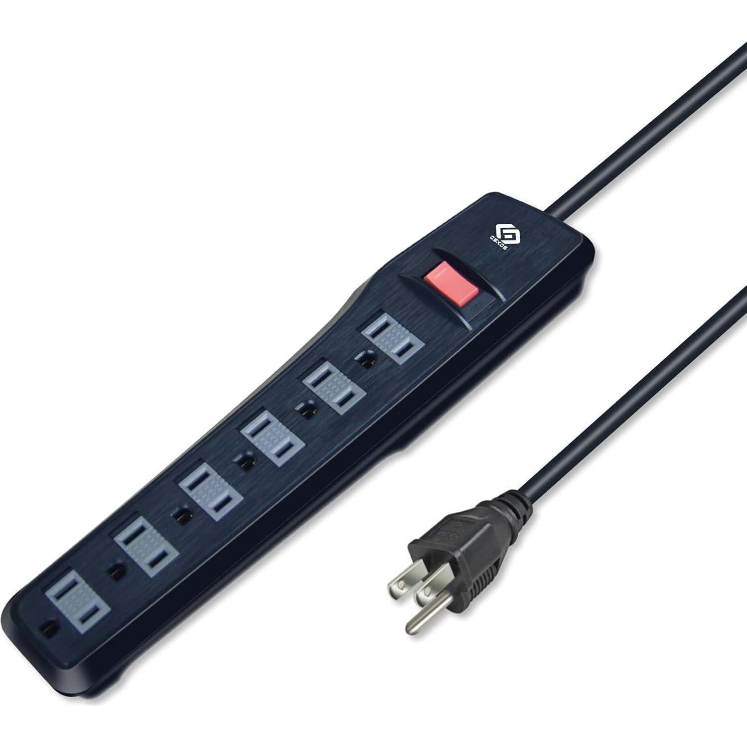 Regleta de Protección Sobretensiones OSKOS 6 Salidas 1.83m 500J