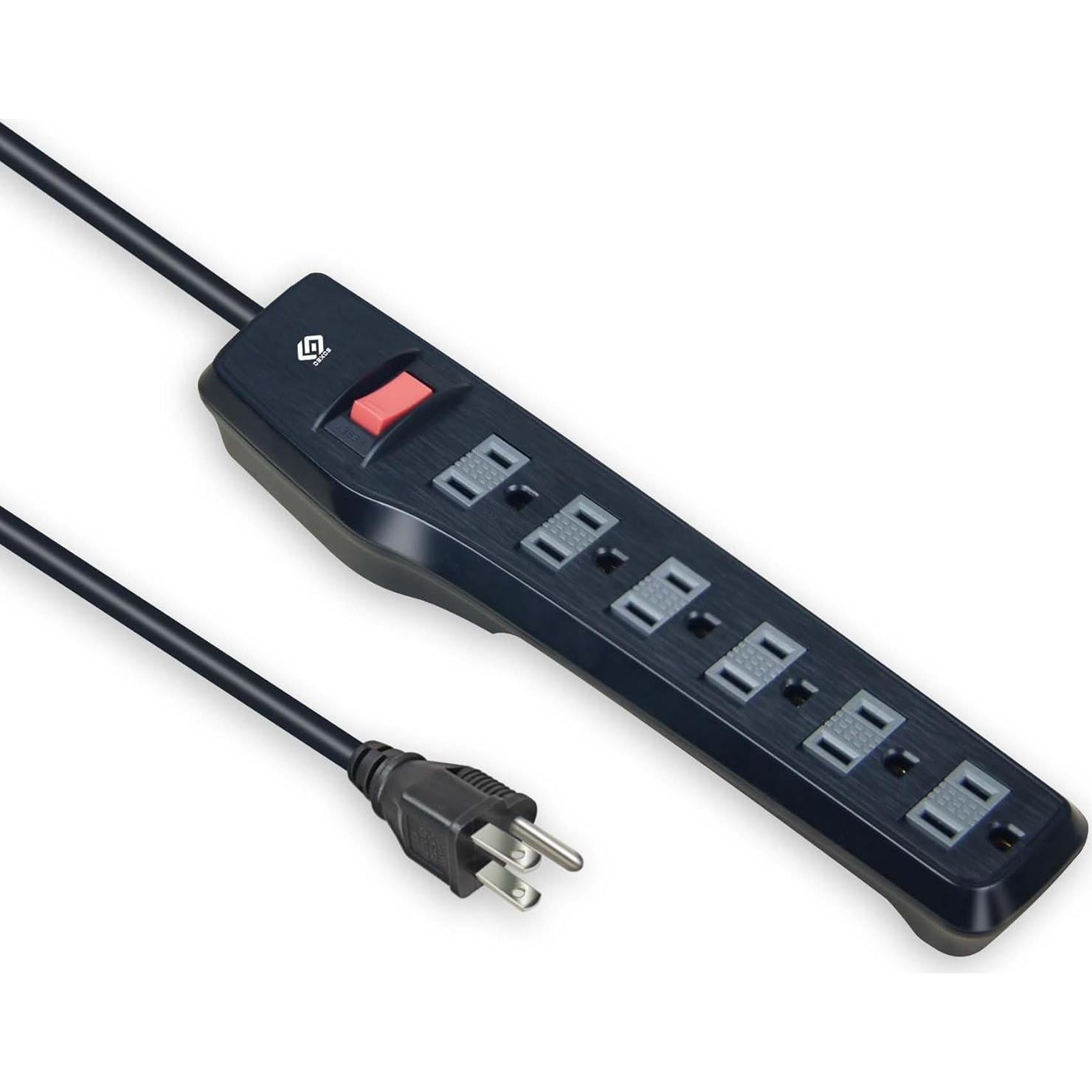 Regleta de Protección Sobretensiones OSKOS 6 Salidas 1.83m 500J