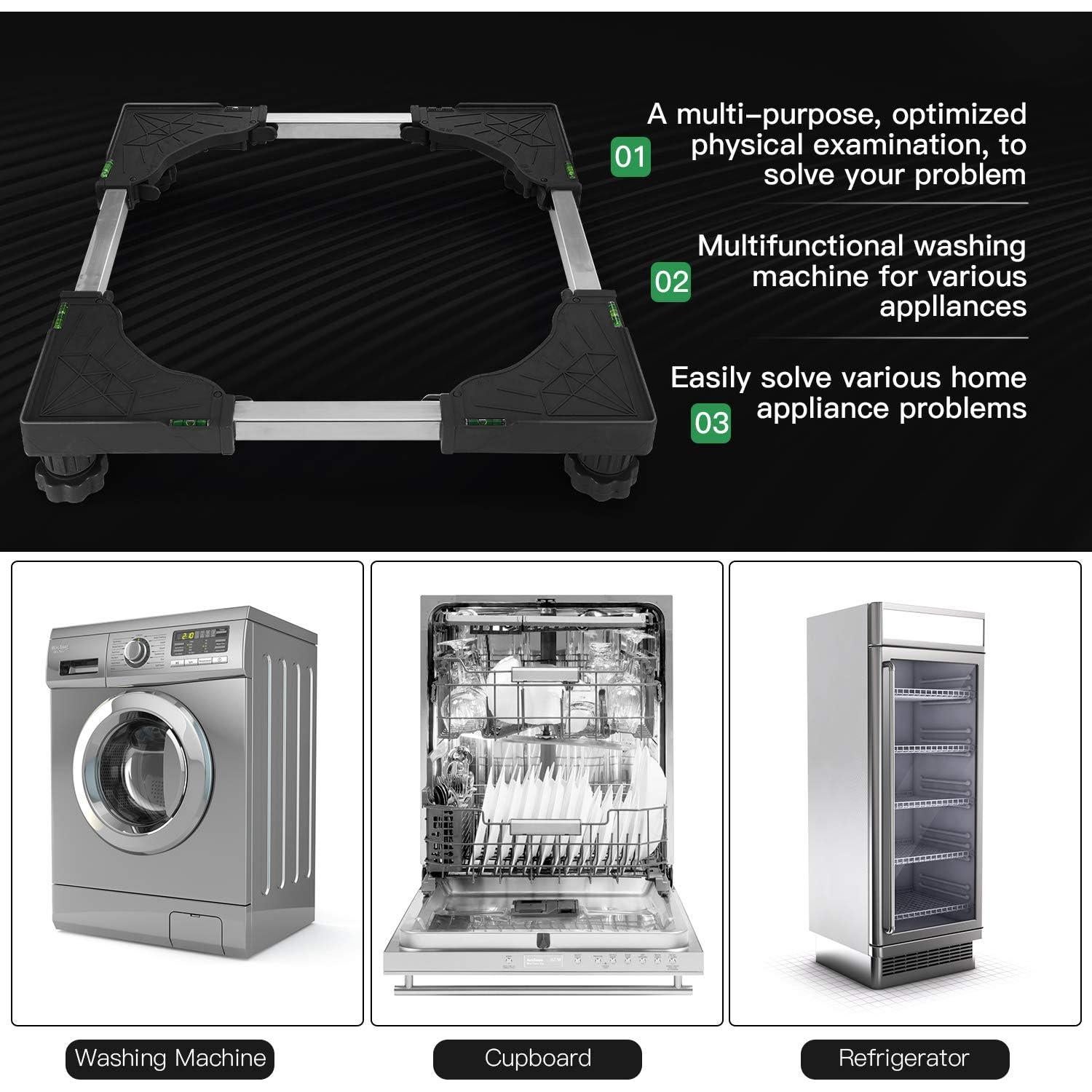 Soporte Ajustable I'SMARTMOON para Mini Refrigerador y Lavadora