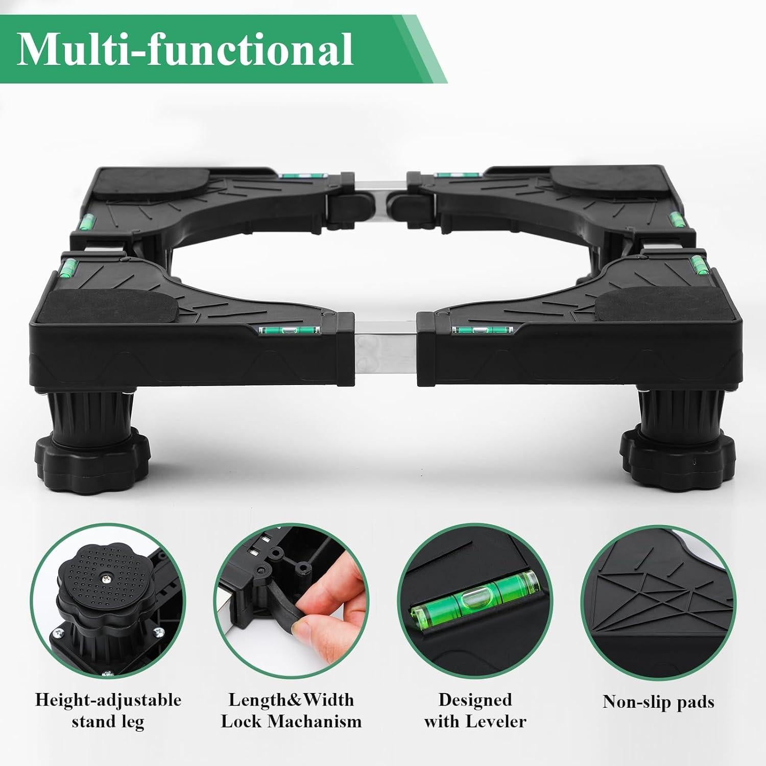 Soporte Ajustable I'SMARTMOON para Mini Refrigerador y Lavadora