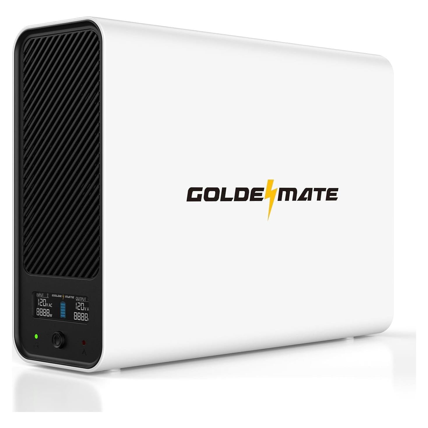UPS de Batería LiFePO4 1000VA/800W GOLDENMATE Pro 2025