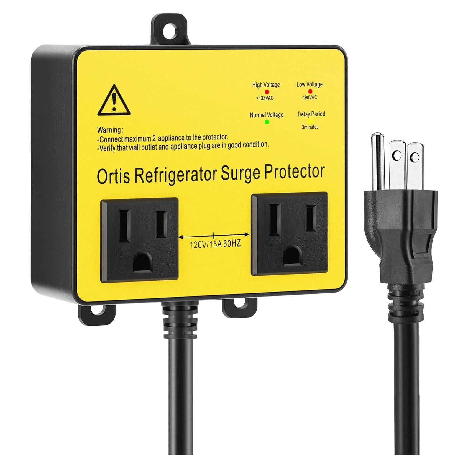 Protector de Sobretensión Ortis para Refrigerador y Electrodomésticos