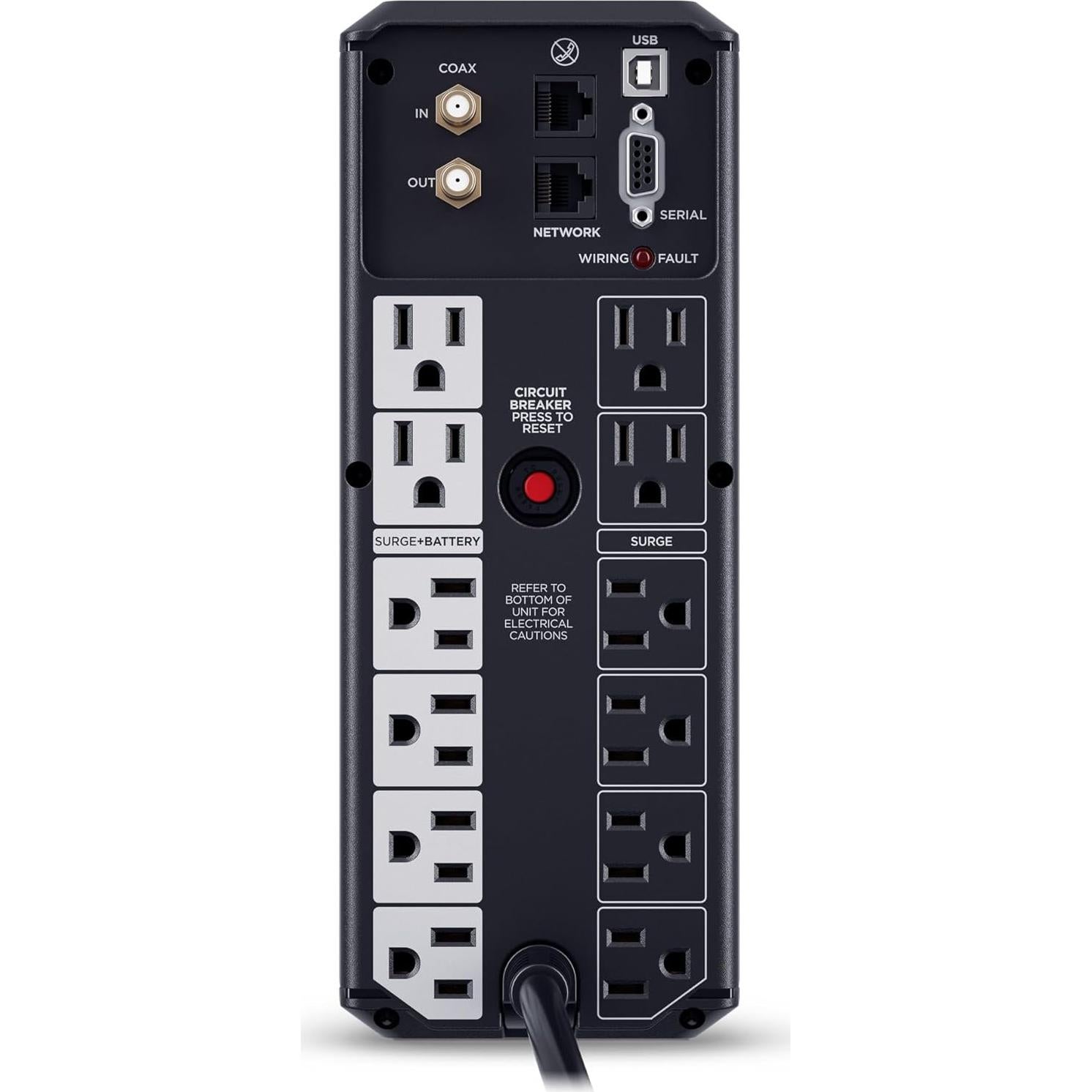 UPS Inteligente CyberPower CP1500AVRLCD3 1500VA 12 Salidas USB