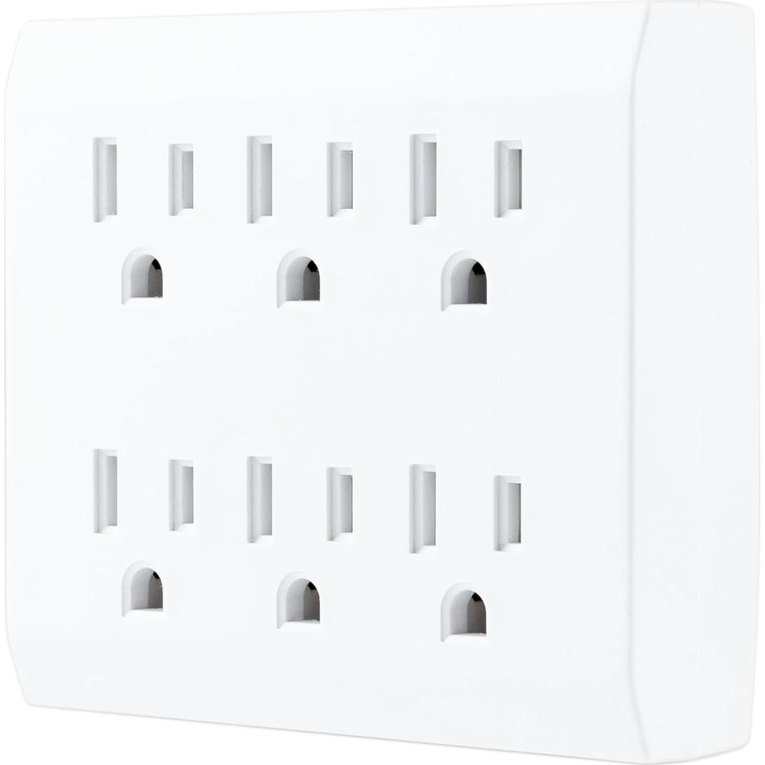 Protector de Sobretensión GE 6 Salidas 440 Julios Blanco