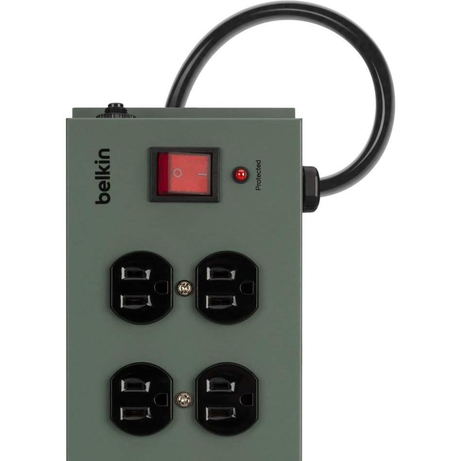 Protector de Sobretensión Belkin F9D1000-15 - 10 Salidas AC, 4.5m