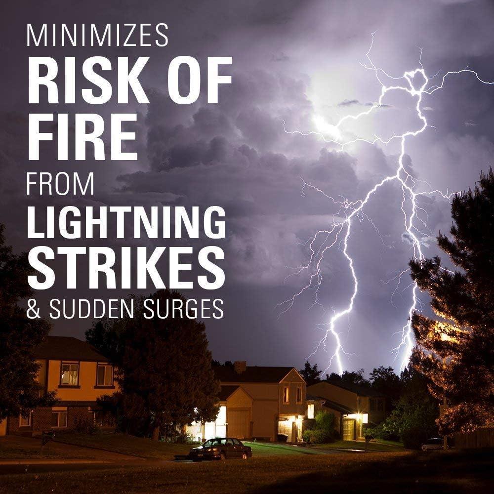 Protector Contra Sobretensiones SANUS 1080J 6 Salidas a Pared