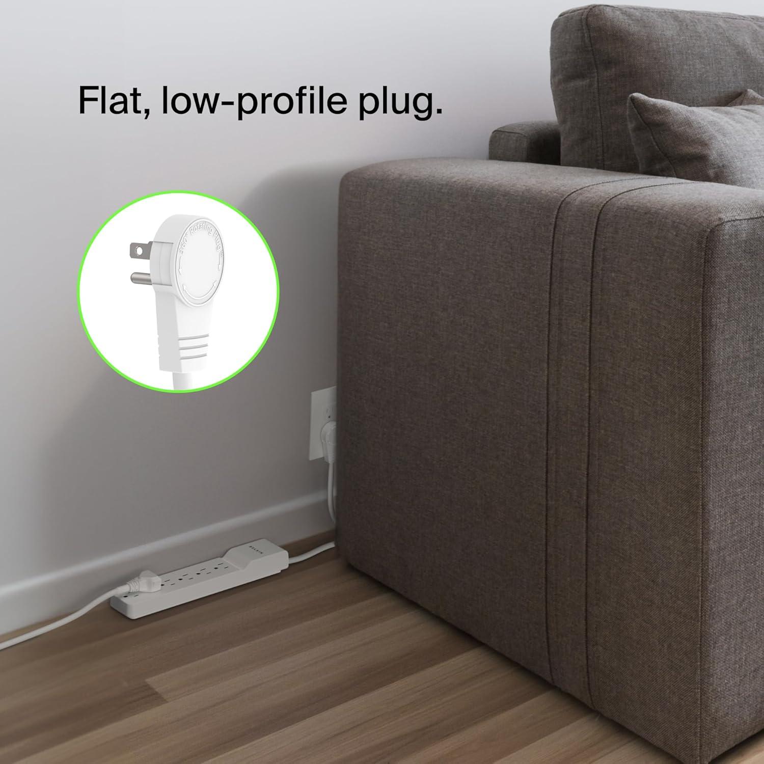 Regleta Belkin 6 Salidas con Protección 1080 Julios 1.83m