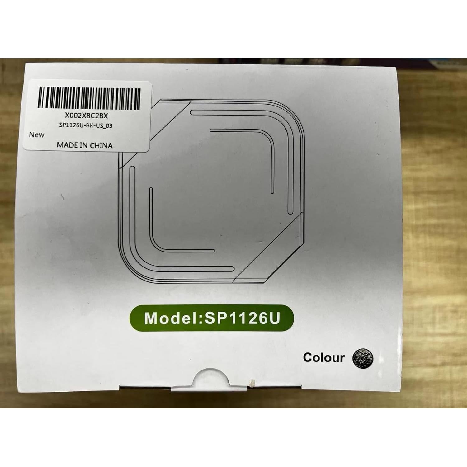 Torre de Regletas KOOSLA 12 Salidas AC y 6 USB 2m Negro