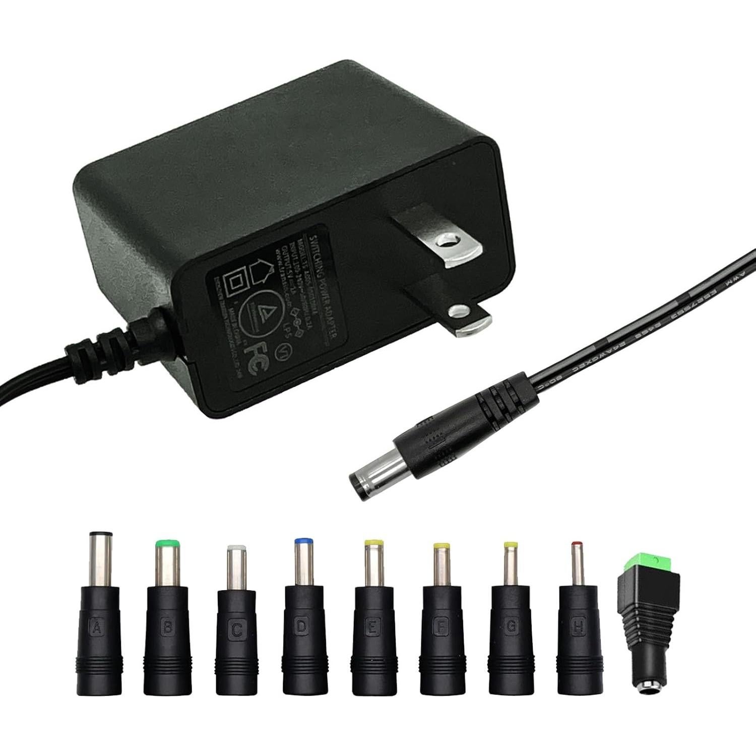 Adaptador de corriente universal 5V 1A TRYTHINK 9 en 1