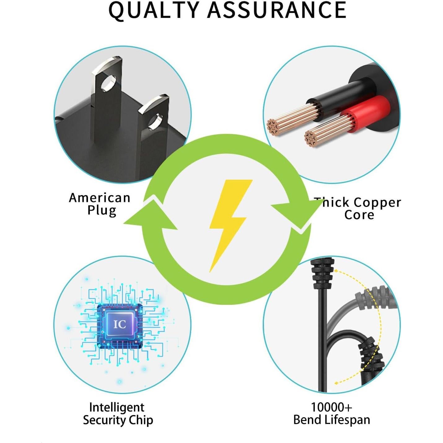 Adaptador de Corriente 12V 2A con 8 Conectores Intercambiables