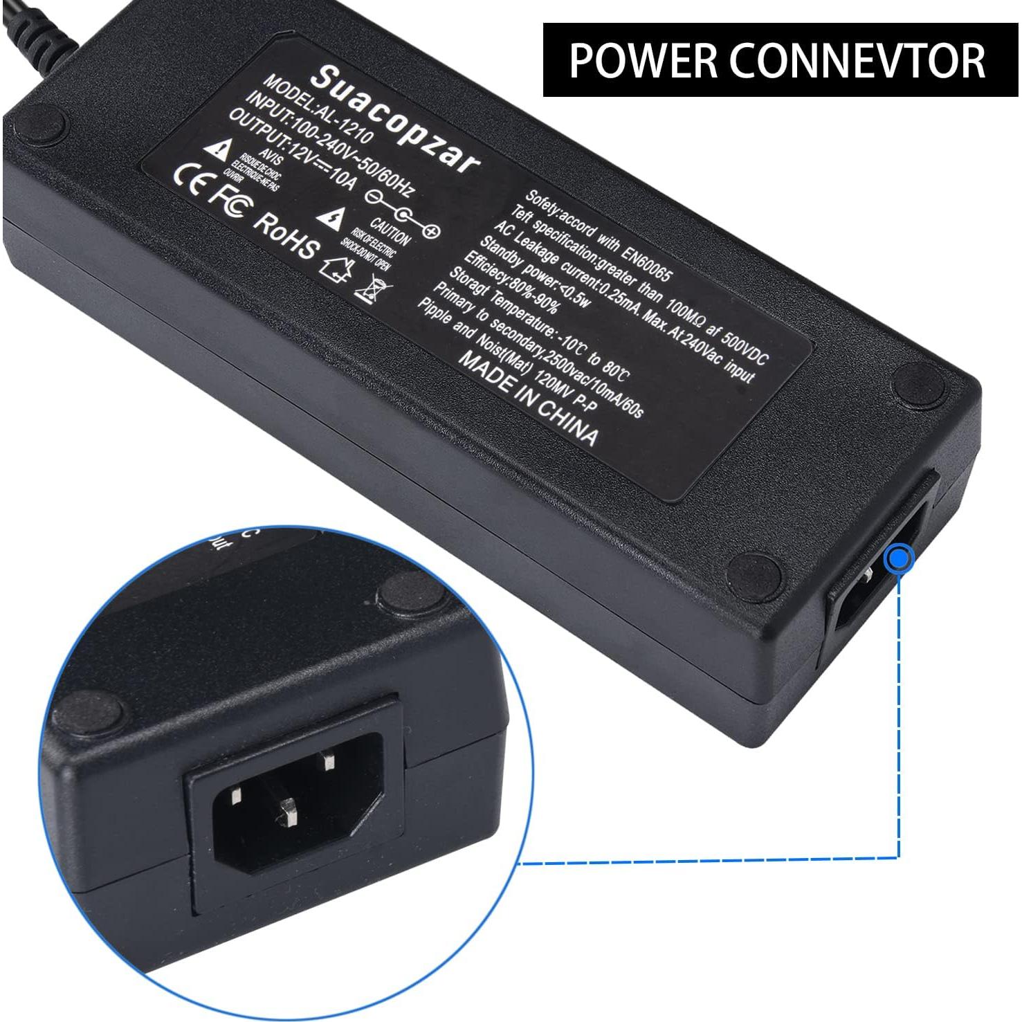 Adaptador de Corriente 12V 10A Subloom para Automóvil