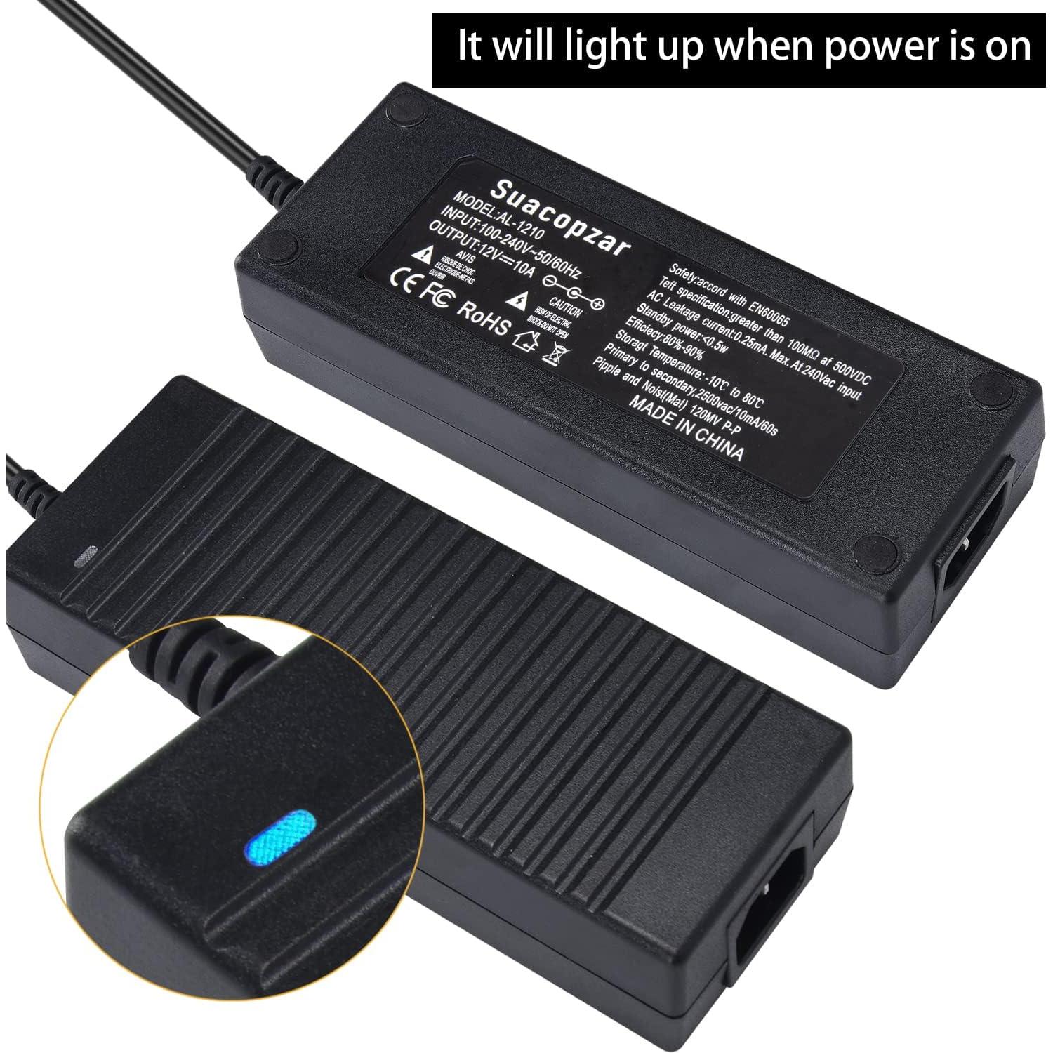 Adaptador de Corriente 12V 10A Subloom para Automóvil