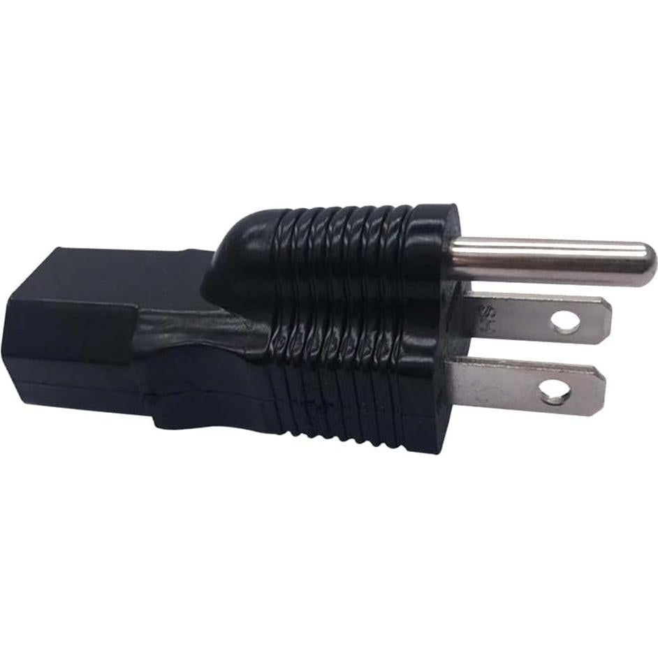 Adaptador de Poder NEMA 5-15P a IEC320 C13 10A 2Pack