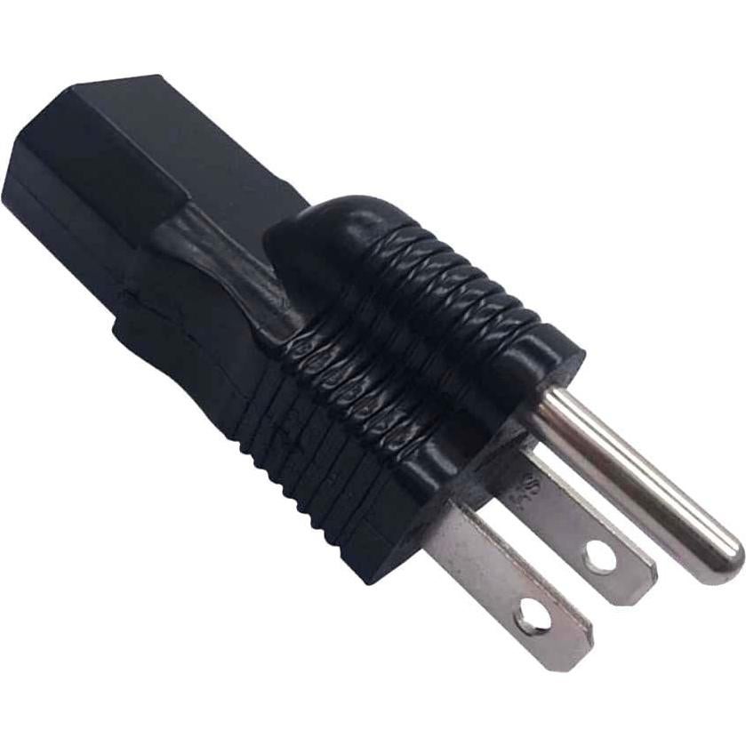 Adaptador de Poder NEMA 5-15P a IEC320 C13 10A 2Pack
