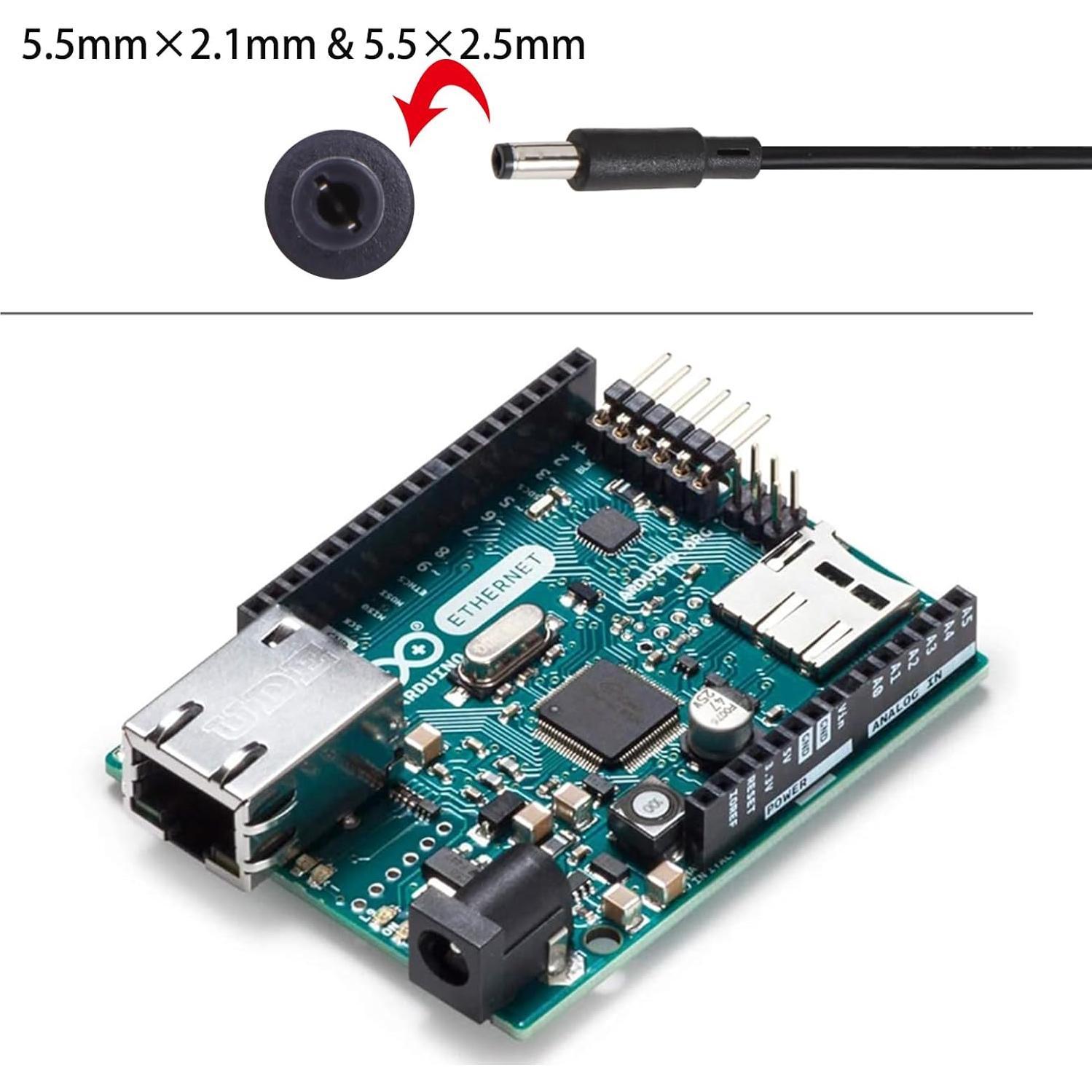 Adaptador de corriente 9V 1A FSQWUR con 8 enchufes intercambiables