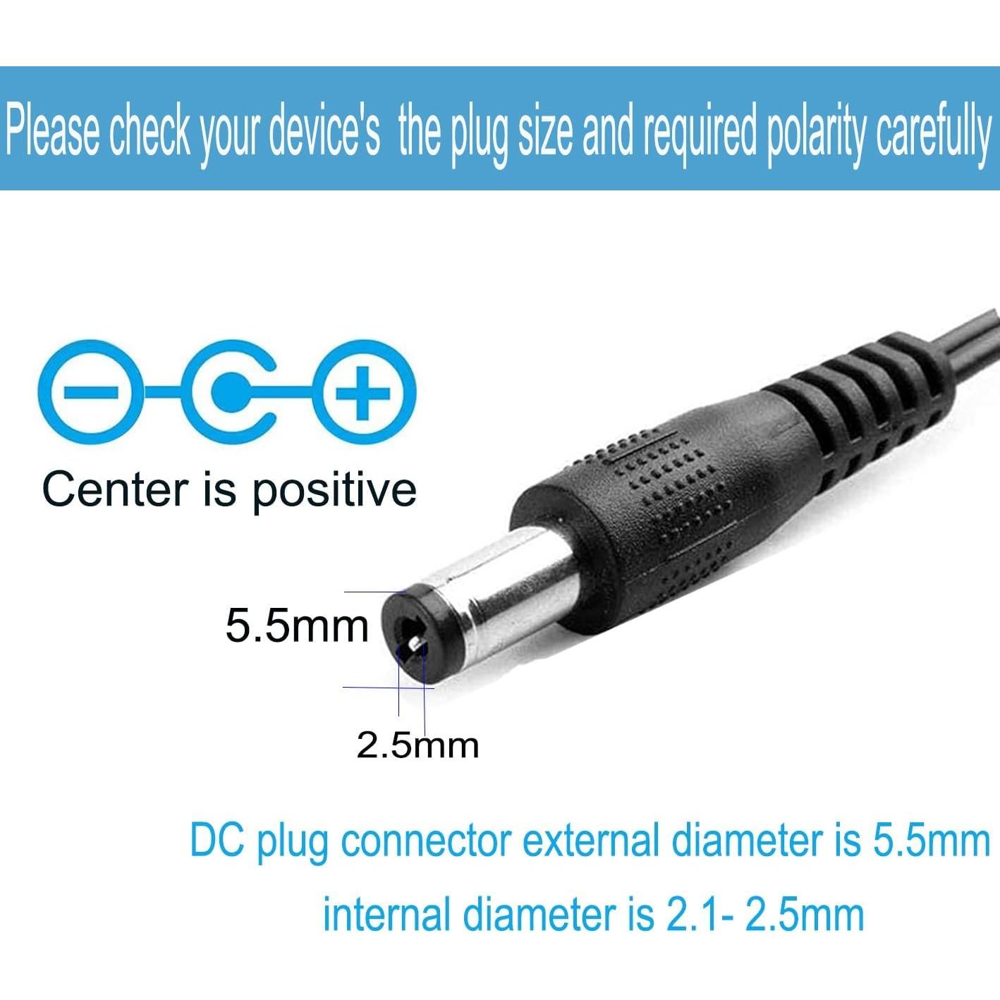 Adaptador AC/DC 24V 1A MTYTOT para luces LED y CCTV